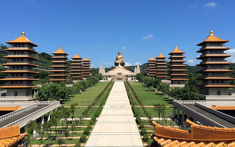 Phật Quang Sơn - Ngôi chùa có tượng phật bằng đồng cao nhất thế giới