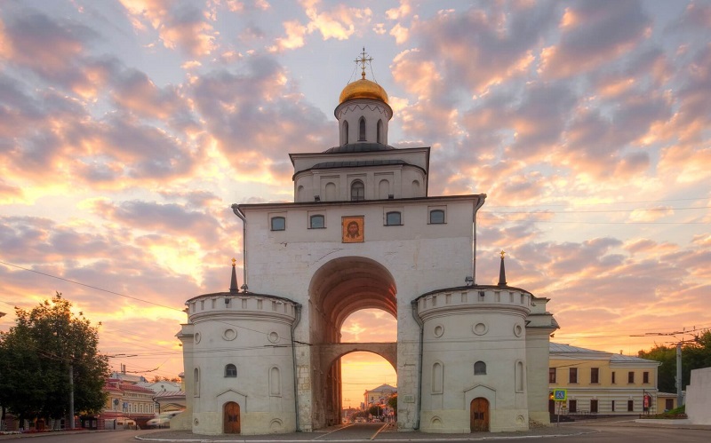Cổng vàng Vladimir - Biểu tượng của thành phố Vladimir - Nga