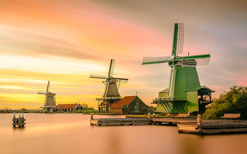 Ngôi làng cối xay gió ở Hà Lan - Điểm du lịch lý tưởng khi đi tour Châu Âu